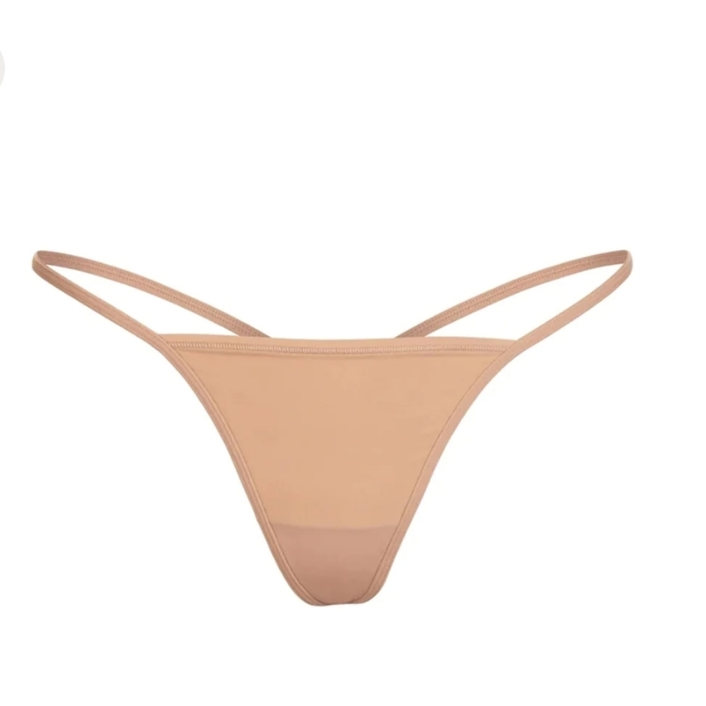 SKIMS Fits Everybody T-String Thong - Clay
